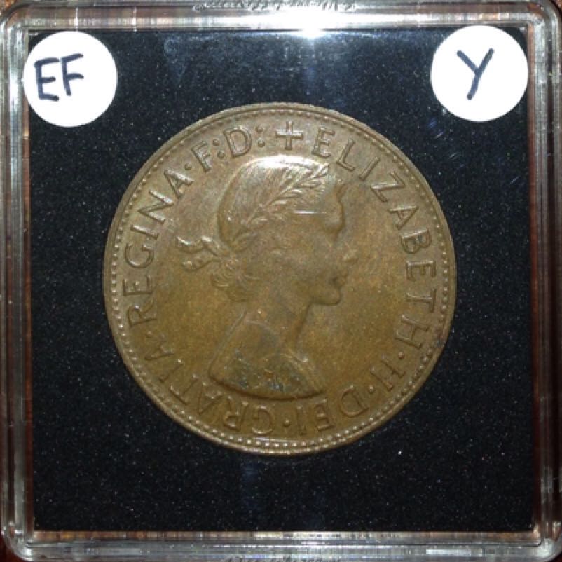 1960 Penny (Y)  coin collectible - Main Image 2