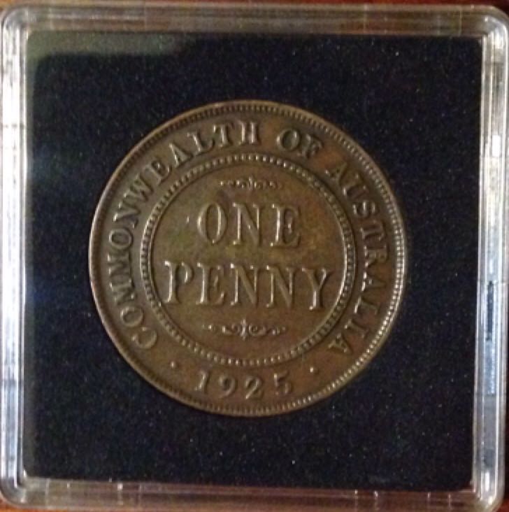 1855 Braided Hair Large Cent Knob