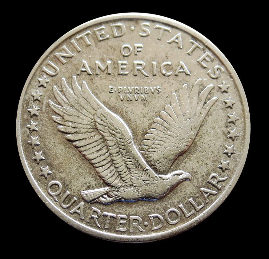 Liberty Standing Quarter - P  coin collectible - Main Image 2