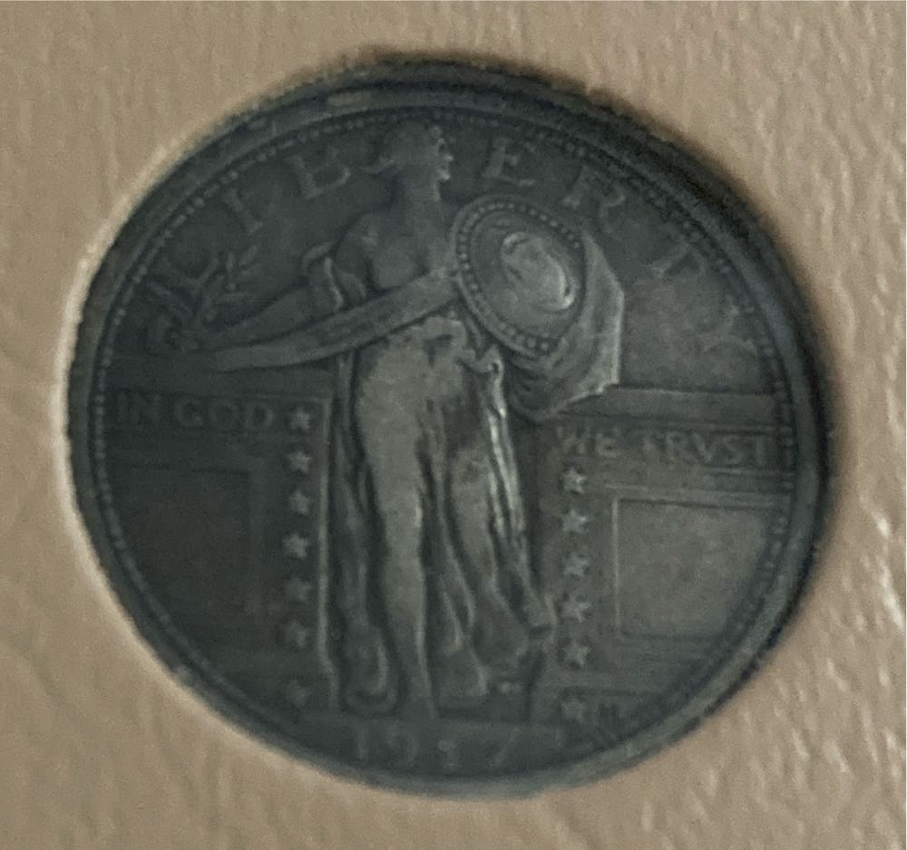 Liberty Standing Quarter - P  coin collectible - Main Image 3