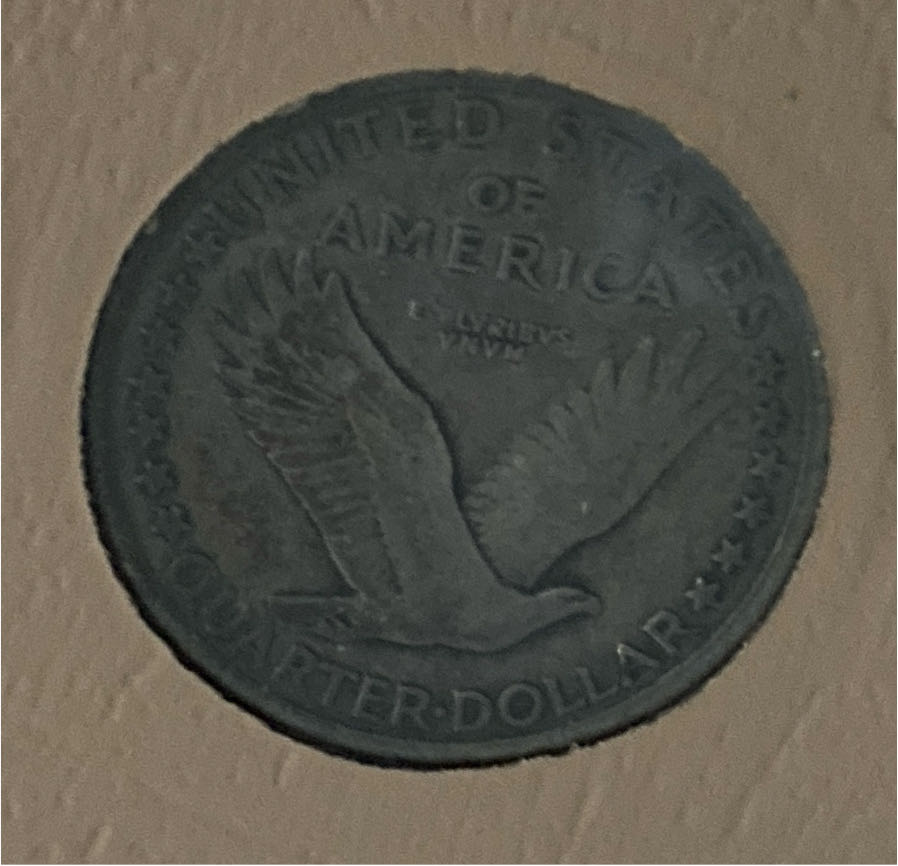 Liberty Standing Quarter - P  coin collectible - Main Image 4