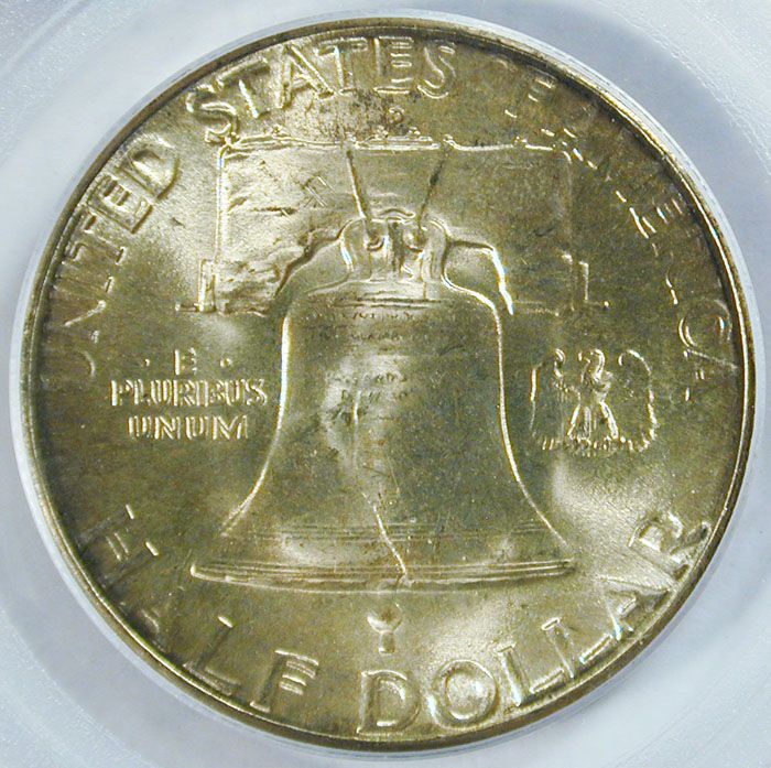 Franklin Half Dollar D  coin collectible - Main Image 2