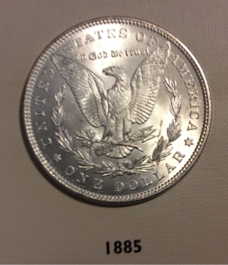 1885-P Morgan Dollar  coin collectible - Main Image 2