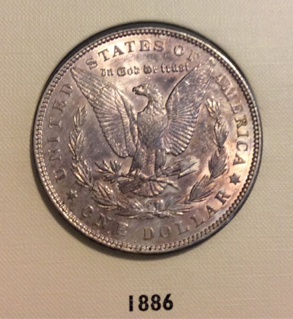 Morgan Dollar 1886  coin collectible - Main Image 2