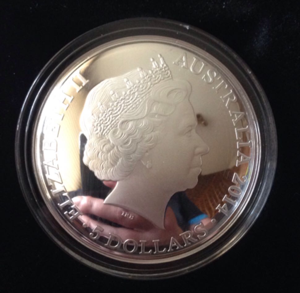 2014 $5 Orion Silver Proof  coin collectible - Main Image 2