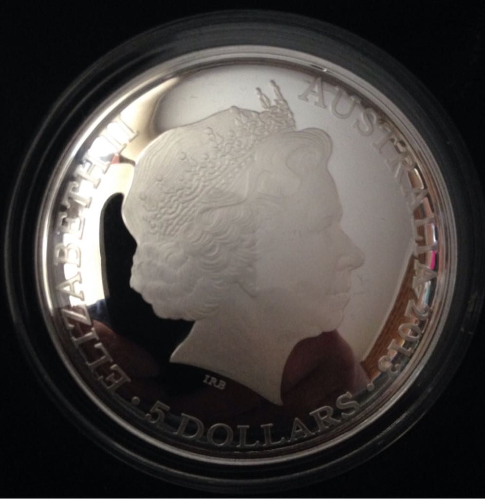 2013 $5 Pavo Silver Proof  coin collectible - Main Image 2