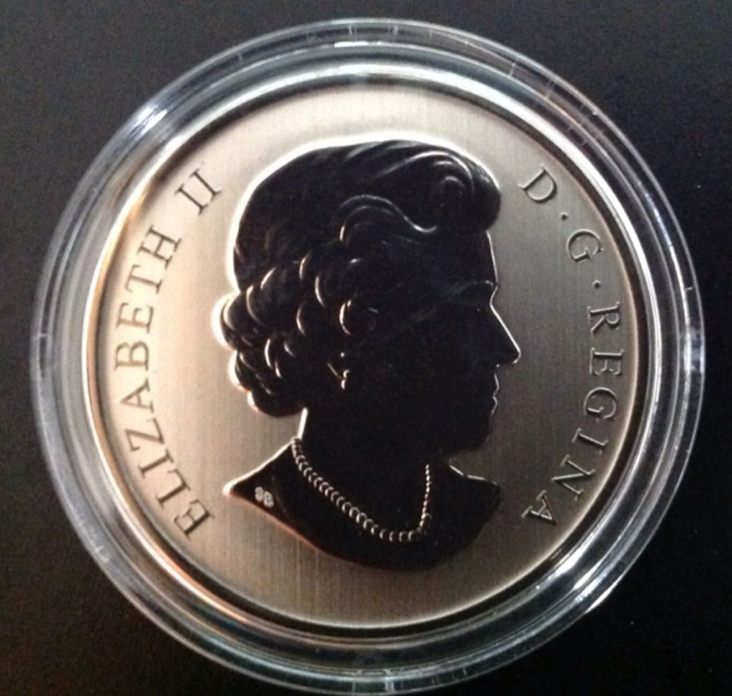 Canada $0.50 2014 Christmas Tree  coin collectible - Main Image 2