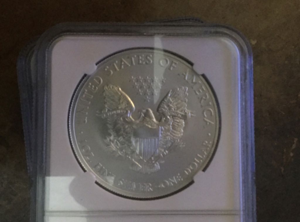 2012 San Fran Silver Eagle  coin collectible - Main Image 2