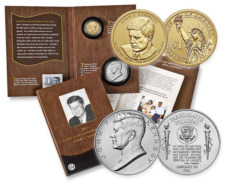 2015  John F Kennedy Coin And Chronicle  coin collectible - Main Image 2