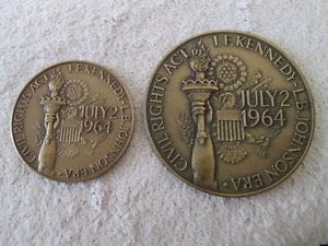 Martin Luther King - 2 Medal Set  coin collectible - Main Image 2