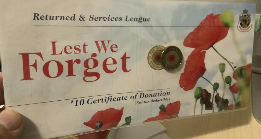 2012 $2 Red Poppy - DOWNIE  coin collectible - Main Image 3