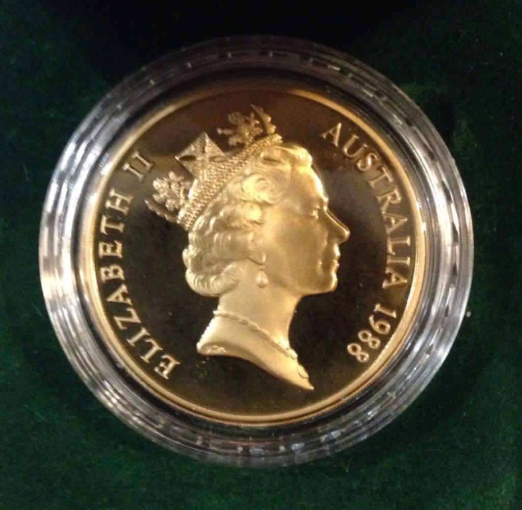 1988 $5 Proof  coin collectible - Main Image 2
