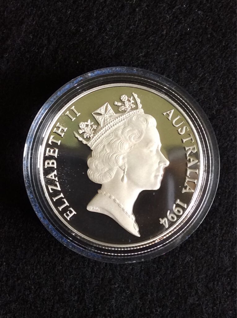 Australian $10 Silver Piedfort Wedge Tailed Eagle  coin collectible - Main Image 2