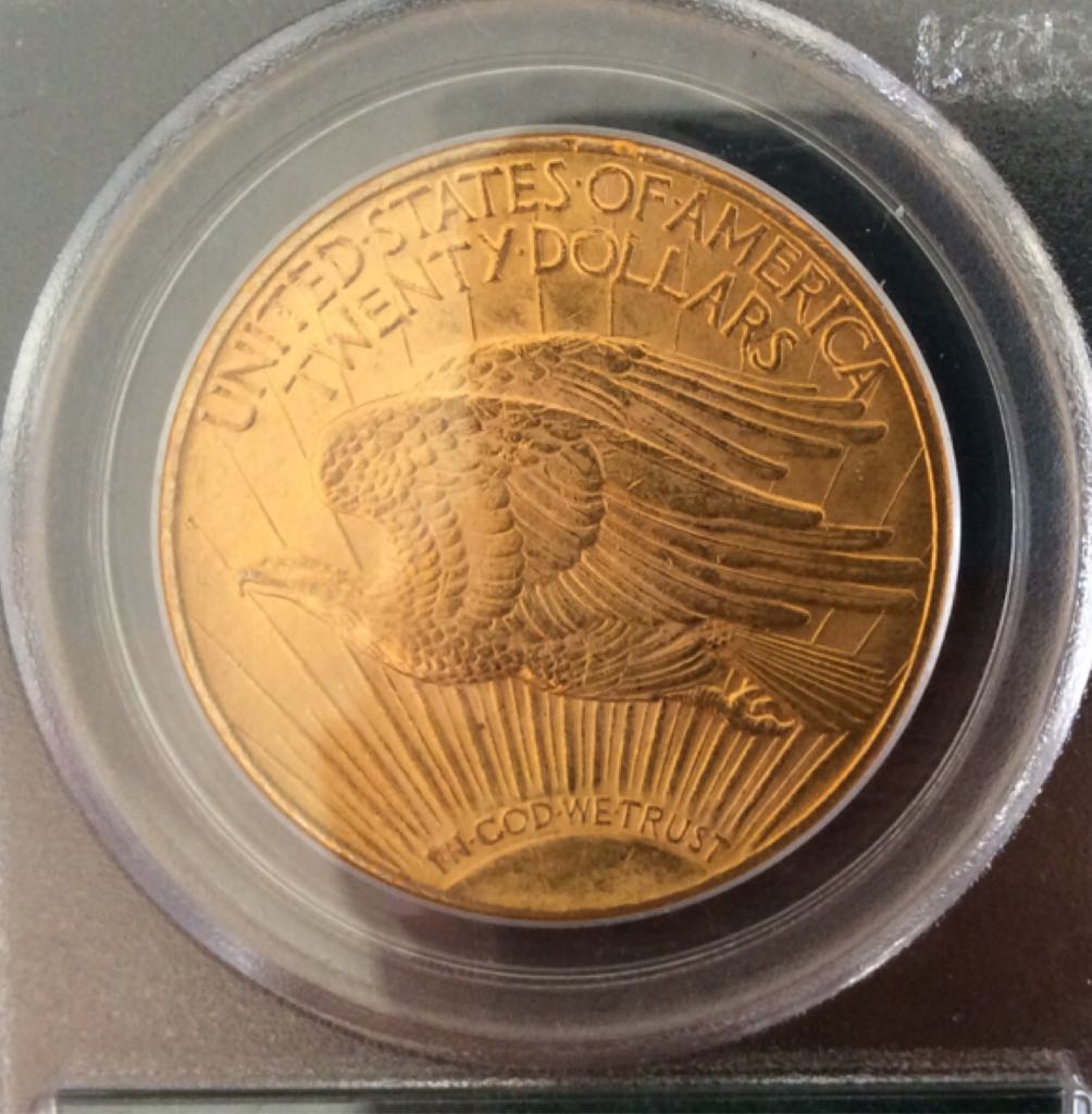1925 Gold $20 St. Gaudens  coin collectible - Main Image 2