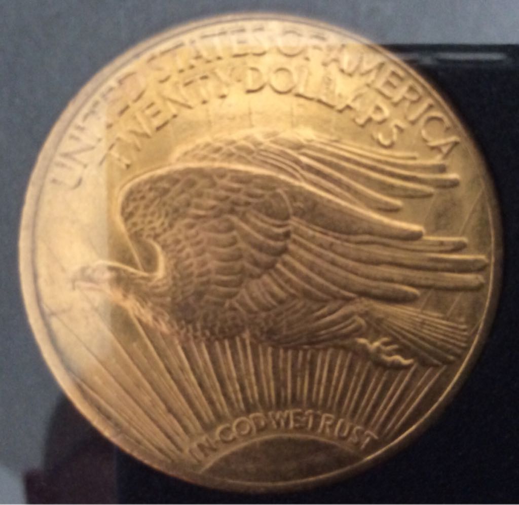 1922 $20 St. Gaudens  coin collectible - Main Image 2