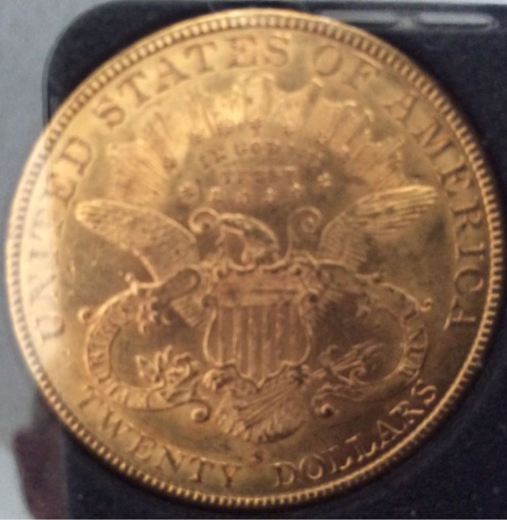 1884  $20 Double Eagle  coin collectible - Main Image 2
