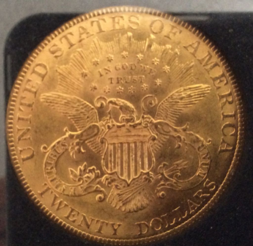 1899 $20 Double Eagle  coin collectible - Main Image 2