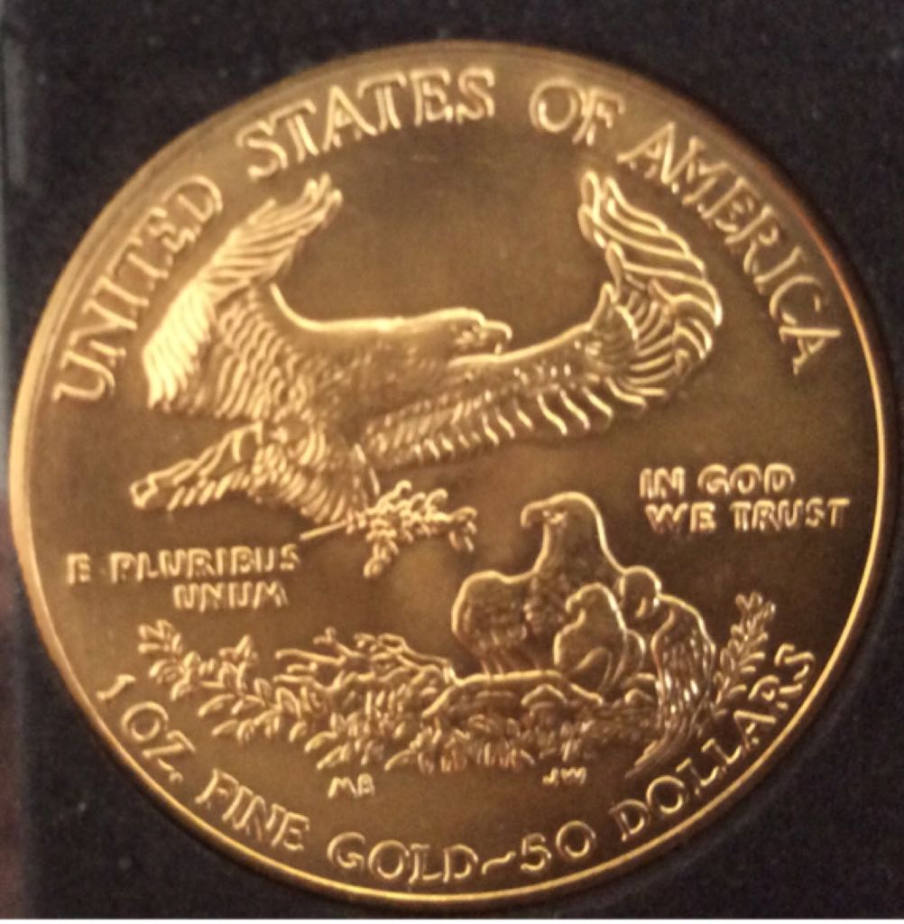 2010 $50 American Eagle  coin collectible - Main Image 2