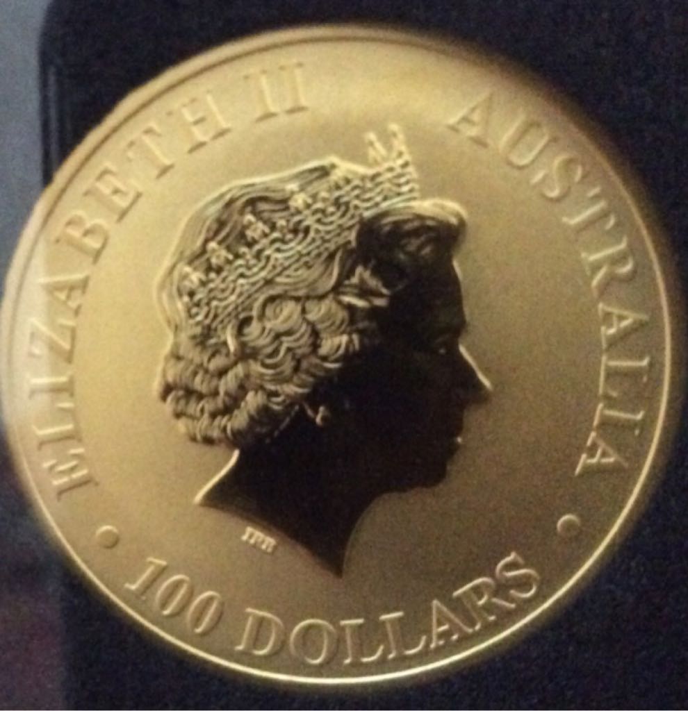 2016 $100 Australian Kangaroo  coin collectible - Main Image 2