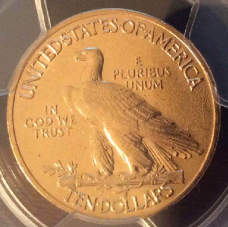 1913 $10 Indian Head  coin collectible - Main Image 2