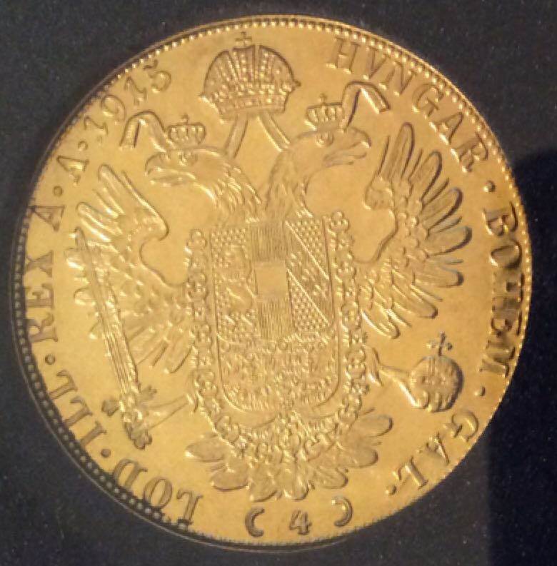 Austrian 4 Ducat  coin collectible - Main Image 2