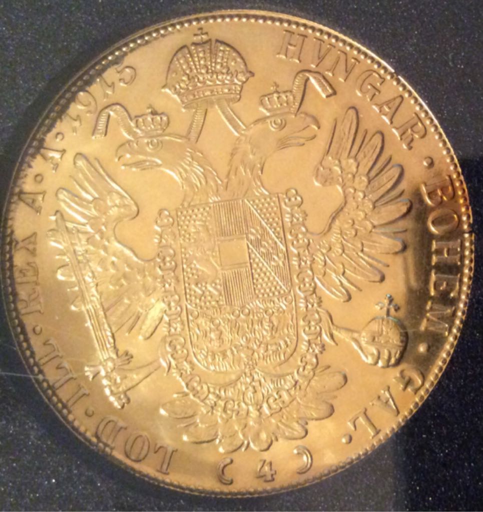 Austrian 4 Ducat  coin collectible - Main Image 2