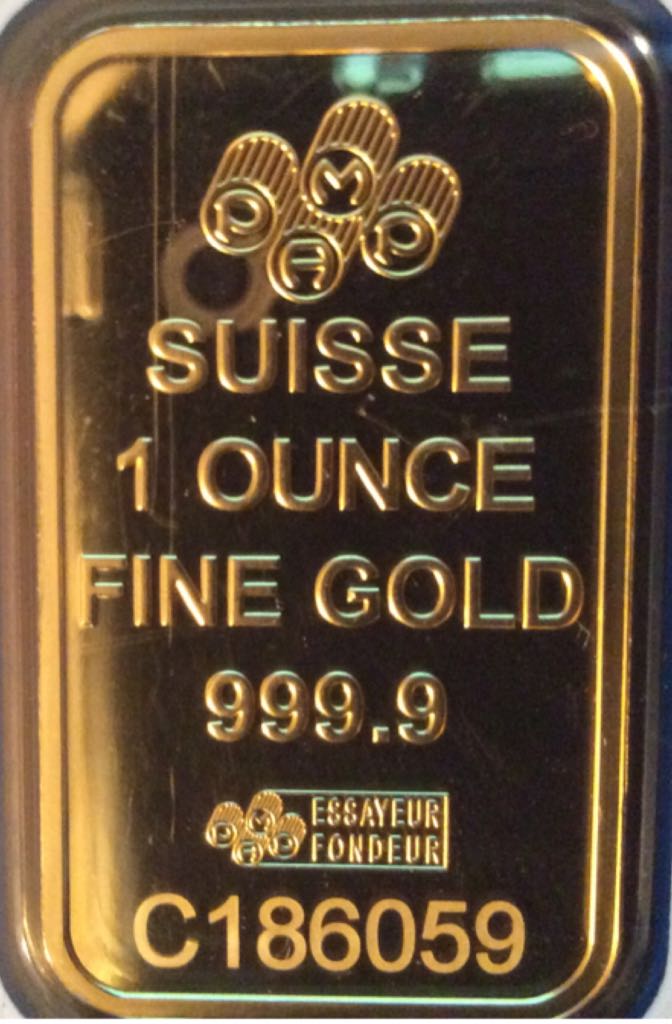 1oz. Gold Bar Swiss PAMP  coin collectible - Main Image 2