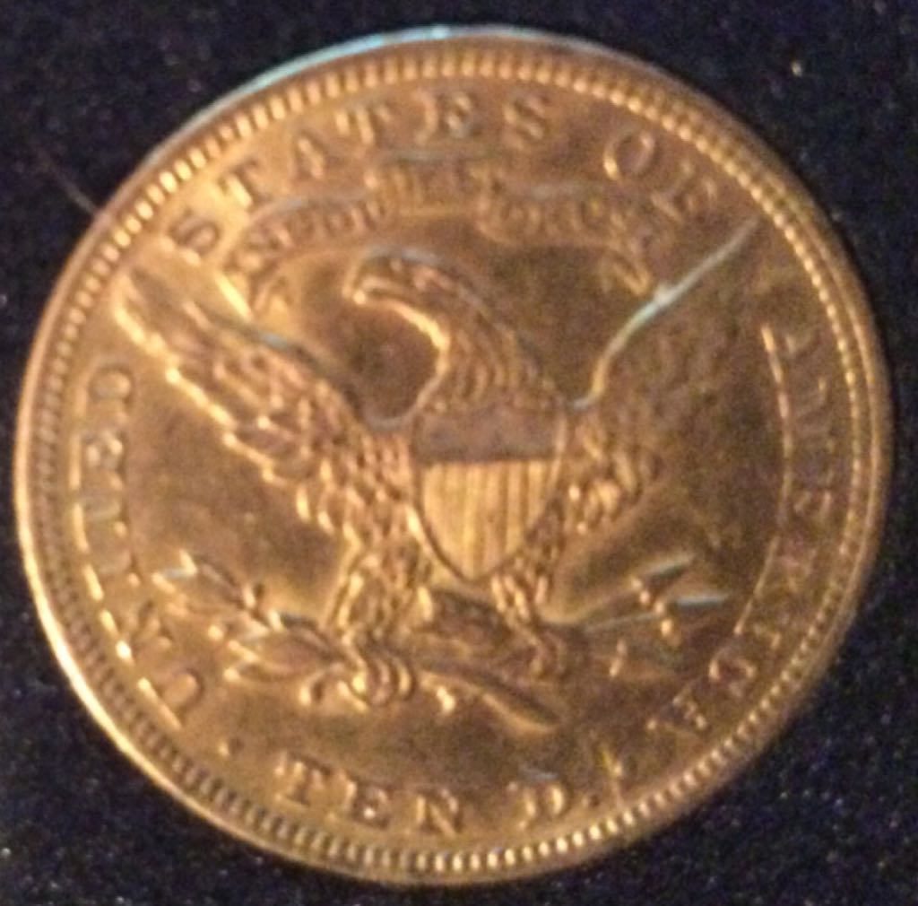 1894 $10 Eagle  coin collectible - Main Image 2