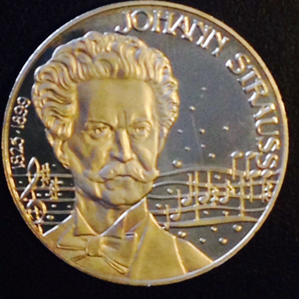 Johann Strauss  coin collectible - Main Image 2
