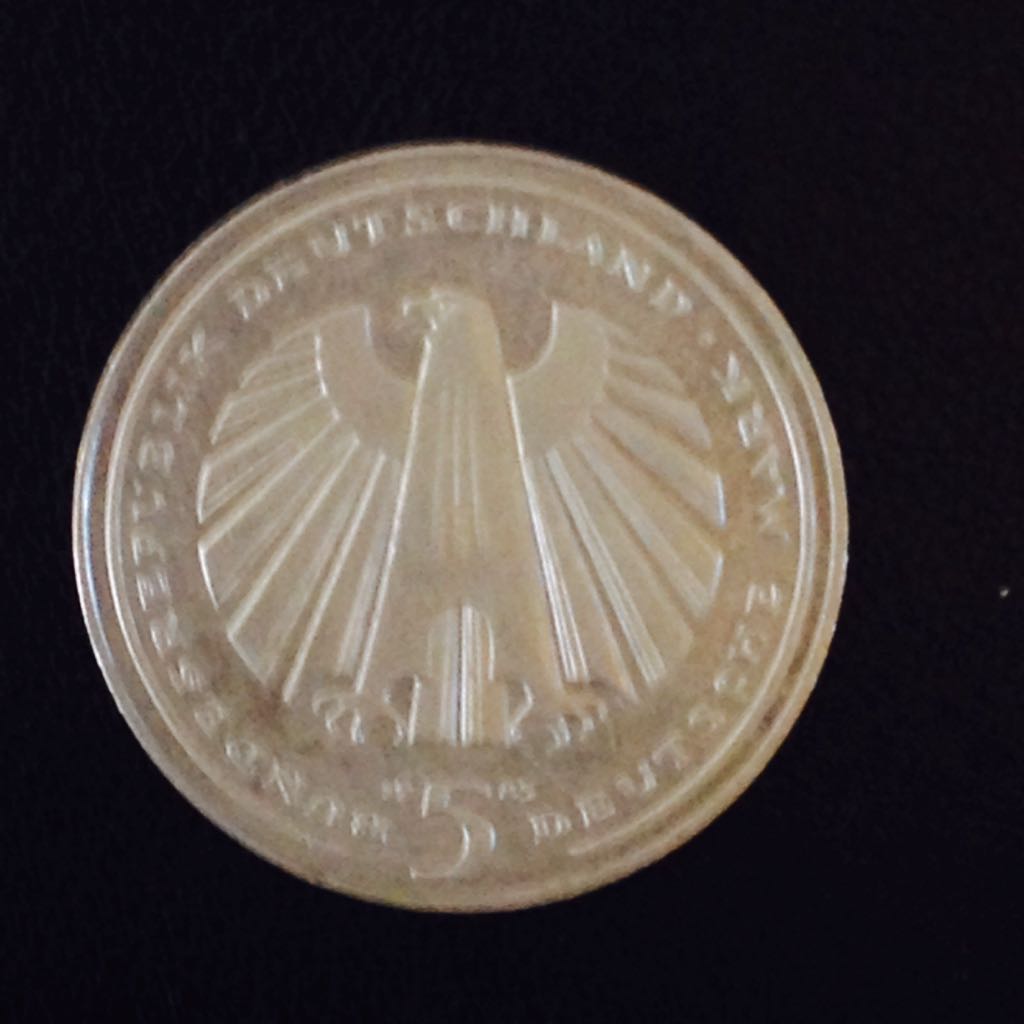 150th Anniversary German Railways 1835-1985  coin collectible - Main Image 2