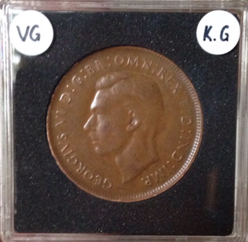 1941 Penny (K.G)  coin collectible - Main Image 2