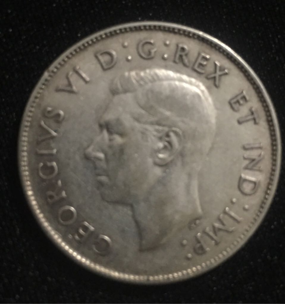 Canada 1943 50 Cents  coin collectible - Main Image 2