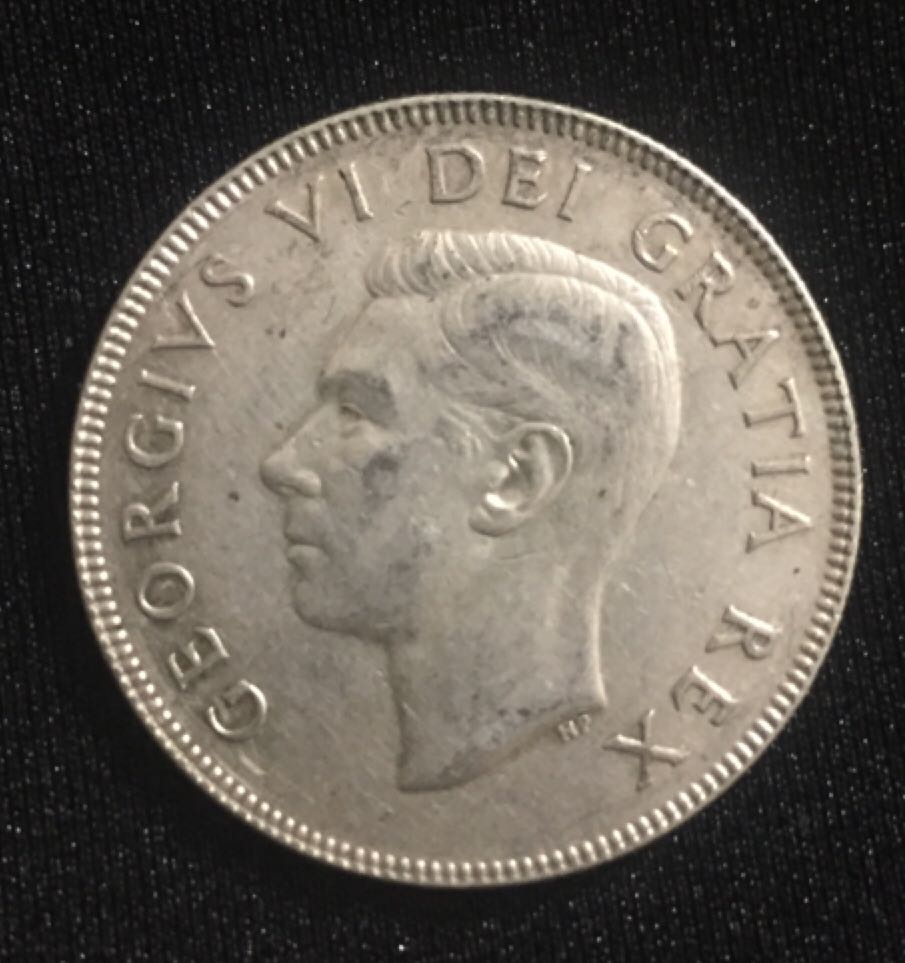 Canada 1952 50 Cents  coin collectible - Main Image 2