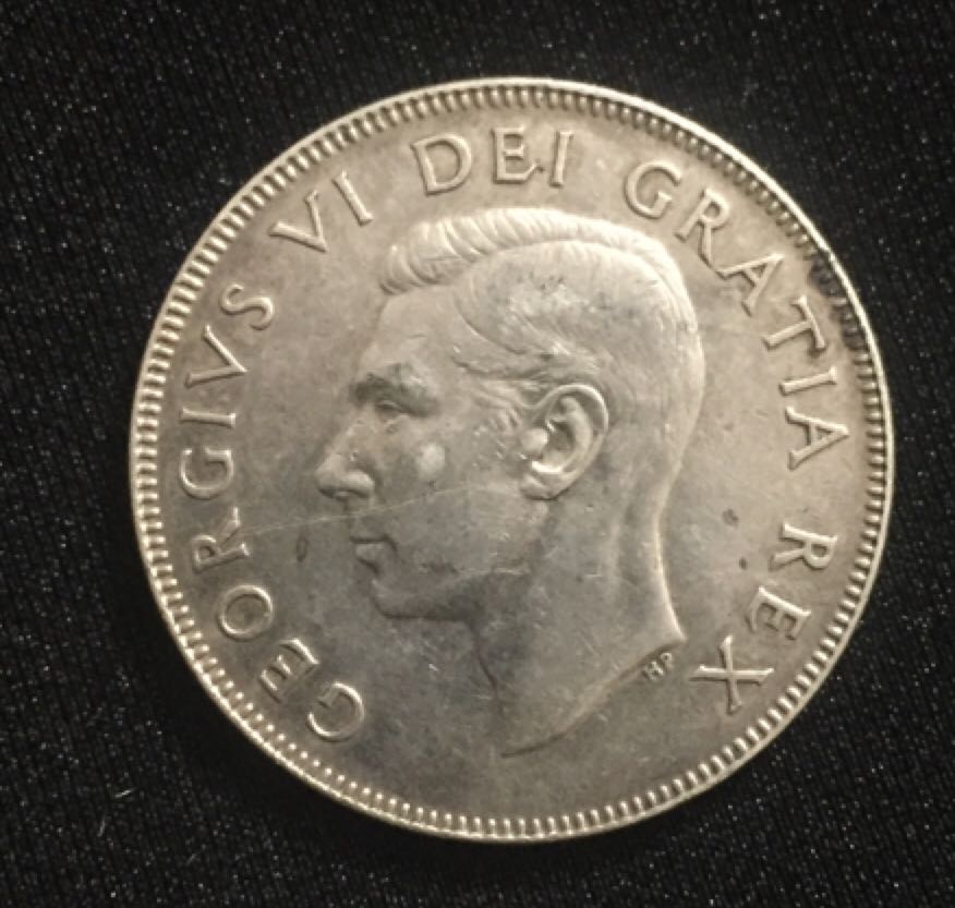 Canada 1951 50 Cents  coin collectible - Main Image 2