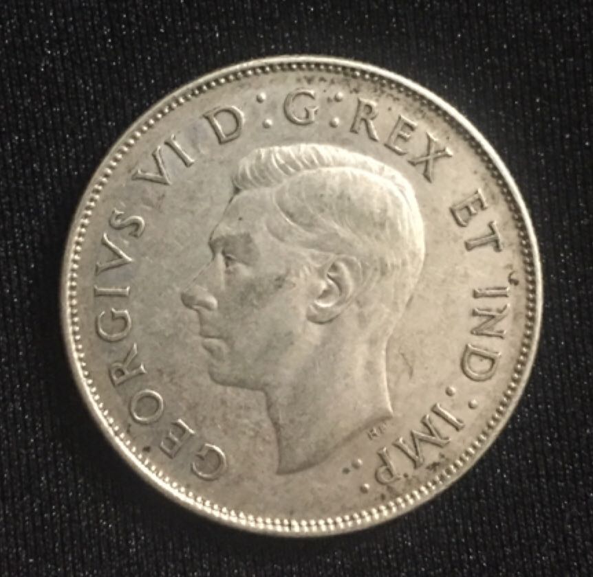 Canada 1945 50 Cents  coin collectible - Main Image 2