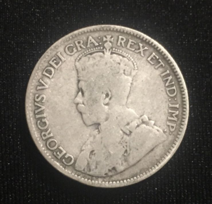 Canada 1929 25 Cents  coin collectible - Main Image 2