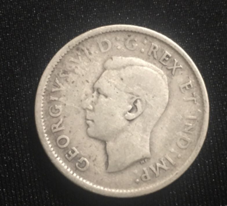 Canada 1943 25 Cents  coin collectible - Main Image 2