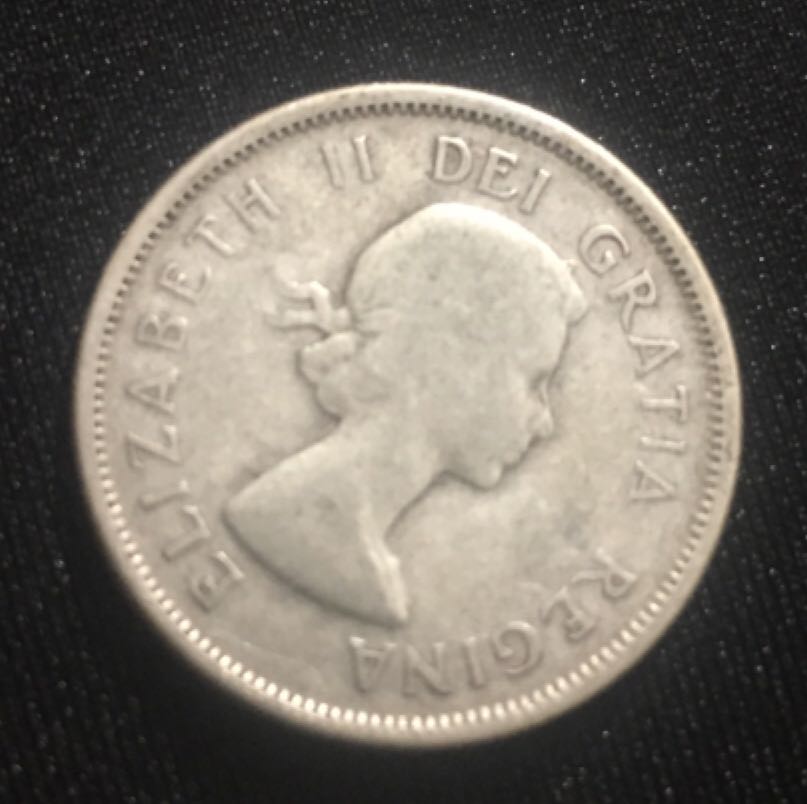 Canada 1956 25 Cents  coin collectible - Main Image 2