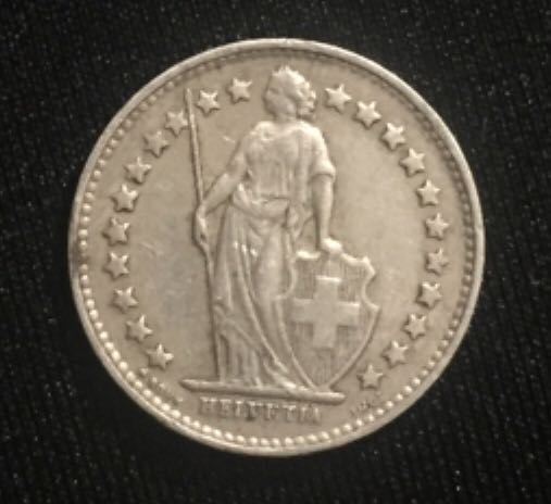 Switzerland 1950 1/2 Fr  coin collectible - Main Image 2