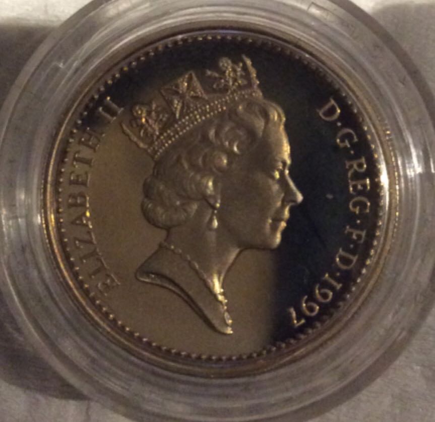 £1 Silver Proof Piedfort One Pound Coin  coin collectible - Main Image 2