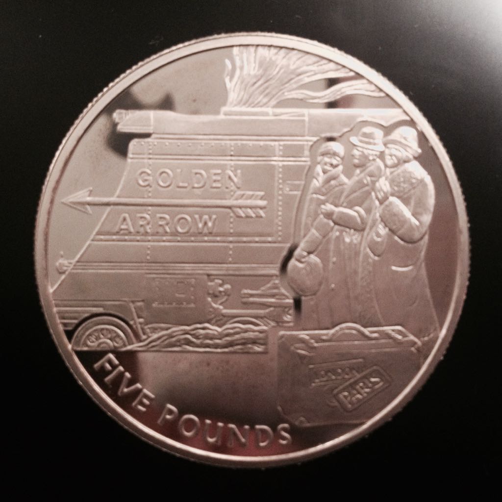 Golden Age Of Steam - Golden Arrow  coin collectible - Main Image 2