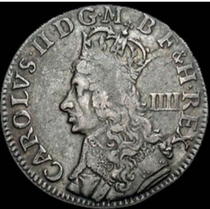 Charles II Threepence  coin collectible - Main Image 2