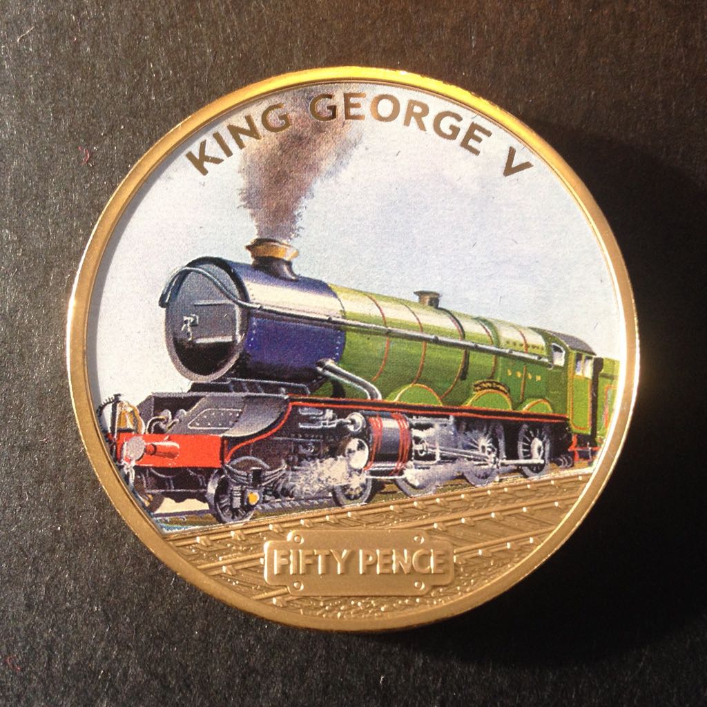 Celebration Of Steam Locomotives - King George V, The coin collectible - Main Image 1