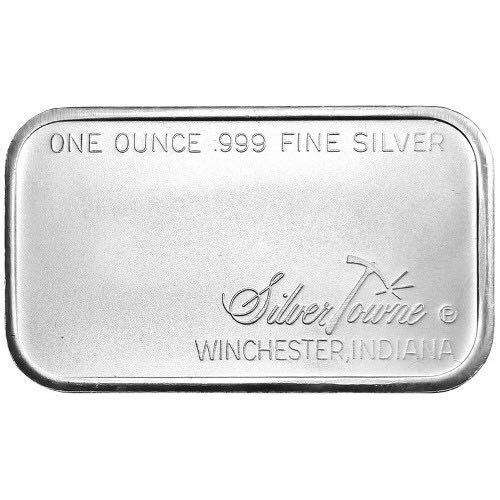 Lee SilverTowne Retro Prospector Silver Bar (New)  coin collectible - Main Image 2