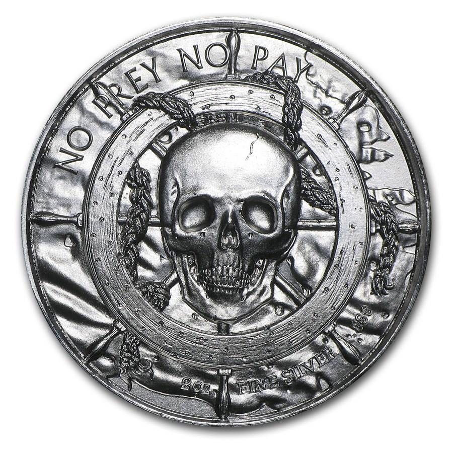 Lee 2 oz Elemetal The ship Ultra High Relief Silver Round (New)  coin collectible - Main Image 2