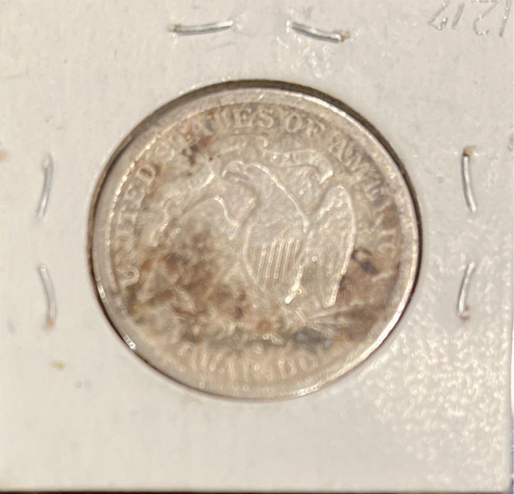 1877 Seated Liberty Quarter  coin collectible - Main Image 3