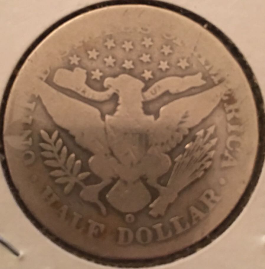 1902-O Barber Half Dollar  coin collectible - Main Image 2
