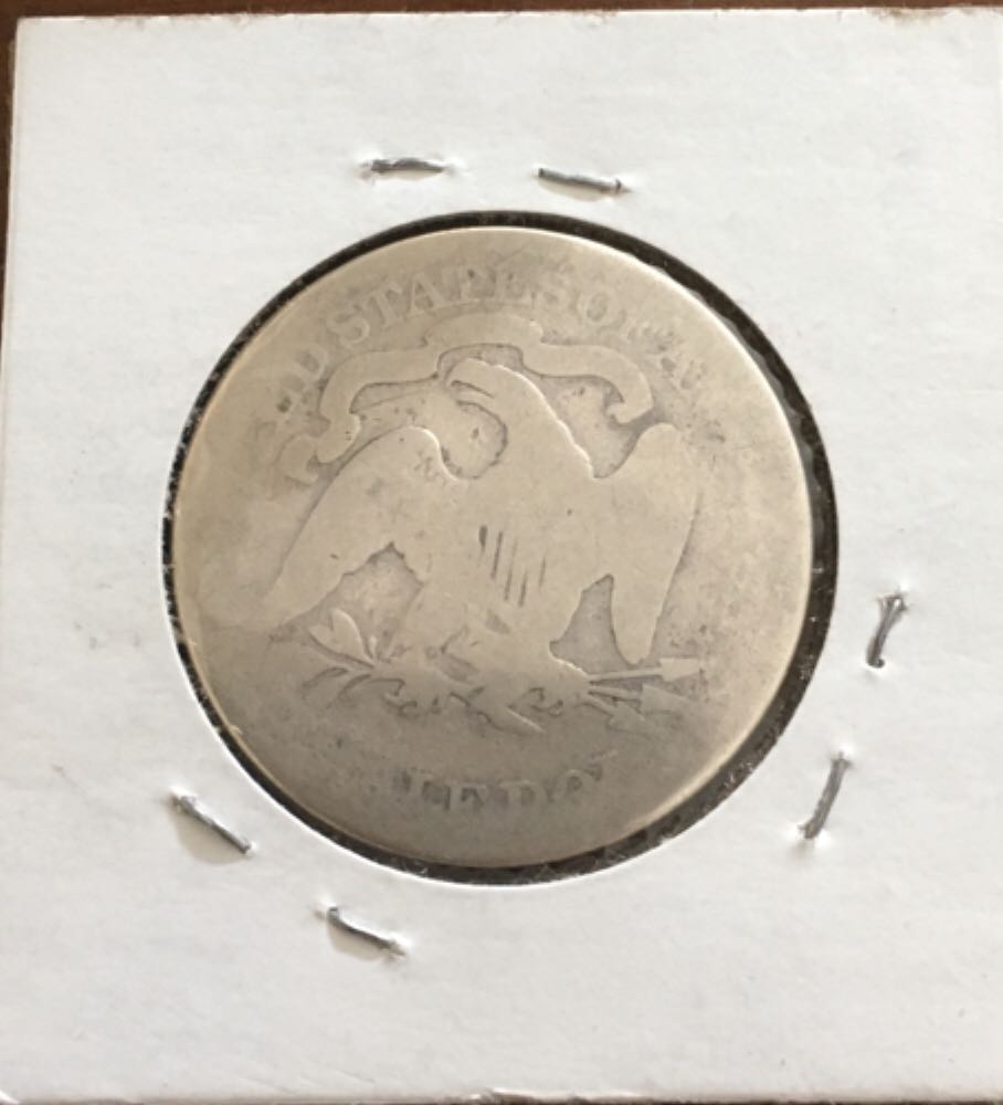 1877-S, Liberty Seated Half Dollar  coin collectible - Main Image 2