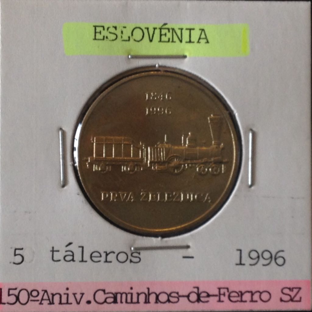 150th Anniversary Slovenian Railways  coin collectible - Main Image 1