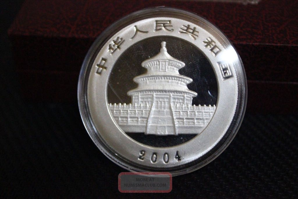 2004 1oz Silver Chinese Panda coin collectible - Main Image 2